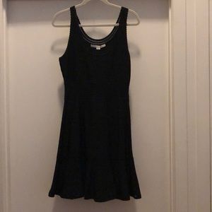 DVF black tank dress